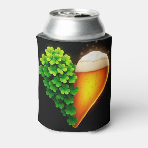 Rafraîchisseur Pour Canette Lucky Clover Design pour la St. Patrick's Day