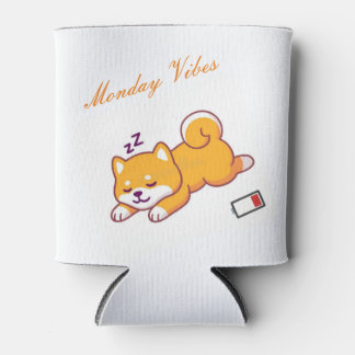 Rafraîchisseur Pour Canette Lundi Shiba Vibes Coozi