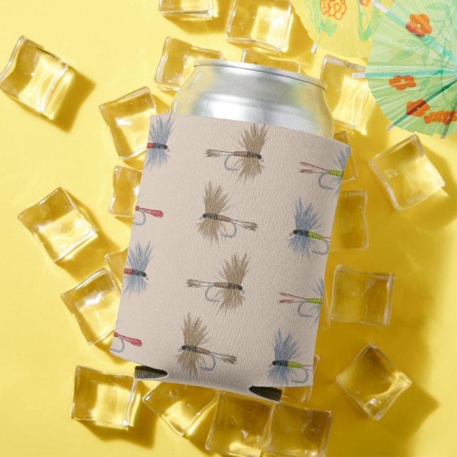 Rafraîchisseur Pour Canette Lures de pêche à la mouche (Été in situ)