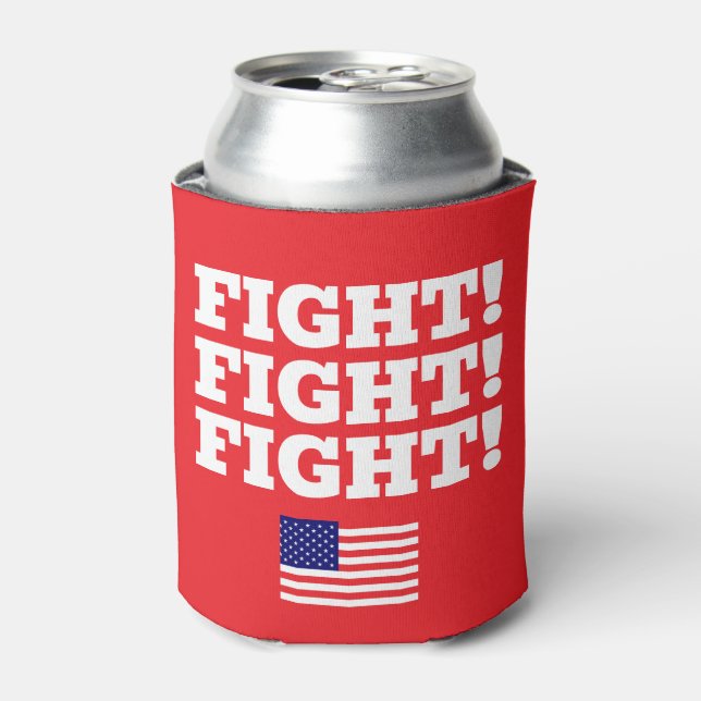 Rafraîchisseur Pour Canette LUTTE ! Trump Coozie (Can devant)