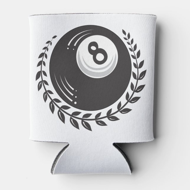 Rafraîchisseur Pour Canette Magic 8 Ball Tattoo (Devant)