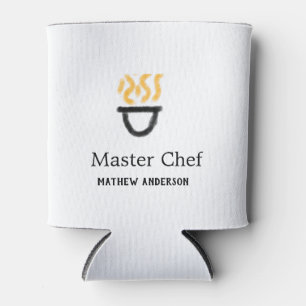Rafraîchisseur Pour Canette Maître chef ajouter nom poêle noir feu fumée co