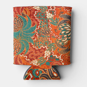 Rafraîchisseur Pour Canette Malaysian Batik : Beau Motif d'art.