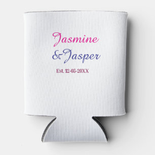 Rafraîchisseur Pour Canette Maman & Papa nom de couple de nouveaux parents ann