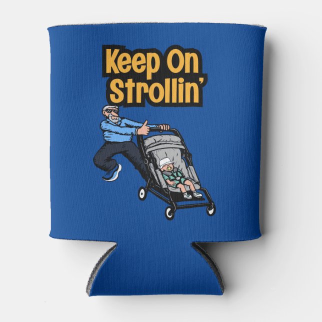 Rafraîchisseur Pour Canette Manche isolée pour la boisson du grand-père Cool (Devant)