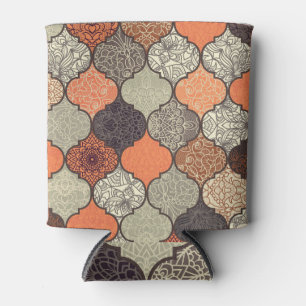 Rafraîchisseur Pour Canette Mandala coloré : Patchwork Islamique Sans Seamless
