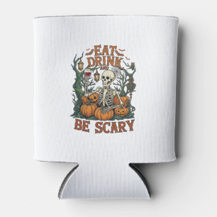 Rafraîchisseur Pour Canette Manger Boire Être Squelette Épouvantable Halloween