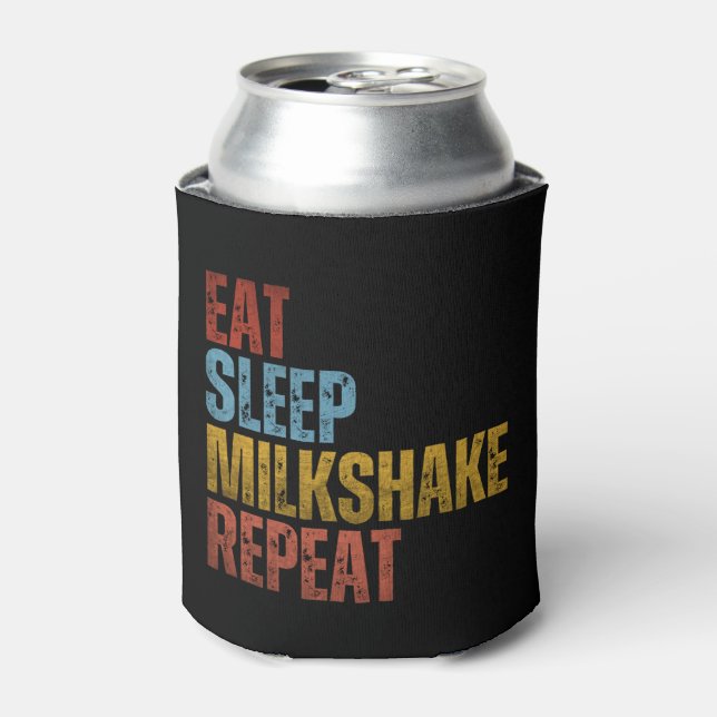 RAFRAÎCHISSEUR  POUR CANETTE MANGER DORMIR MILKSHAKE RÉPÉTER (Can devant)