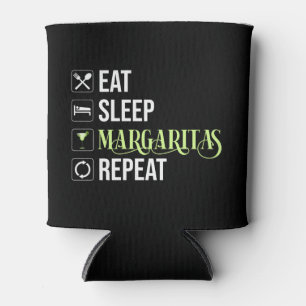 Rafraîchisseur Pour Canette Mangez Sleep Margaritas Répéter