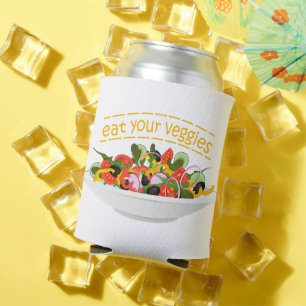 Rafraîchisseur Pour Canette Mangez vos Légumes Citer salade fraîche mélange bo