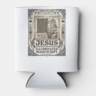 Rafraîchisseur Pour Canette Manuscrit de Jésus Foi chrétienne vintage Jésus