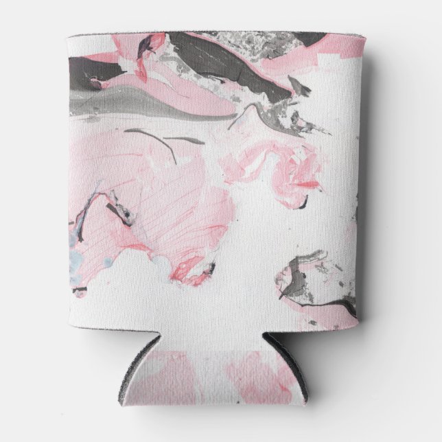Rafraîchisseur Pour Canette Marbre noir rose : main tirée (Devant)