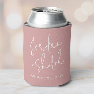 Rafraîchisseur Pour Canette Mariage de calligraphie personnalisé à avoir et à