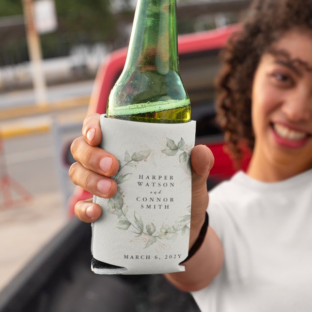 Rafraîchisseur Pour Canette Mariage de couronne d'or moderne (Créateur téléchargé)