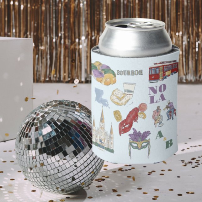 Rafraîchisseur Pour Canette Mariage de la Nouvelle-Orléans (Créateur téléchargé)