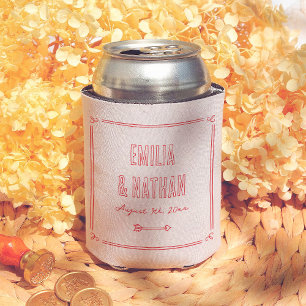 Rafraîchisseur Pour Canette Mariage Moderne Excentrique à la Cupidon Dessinée 