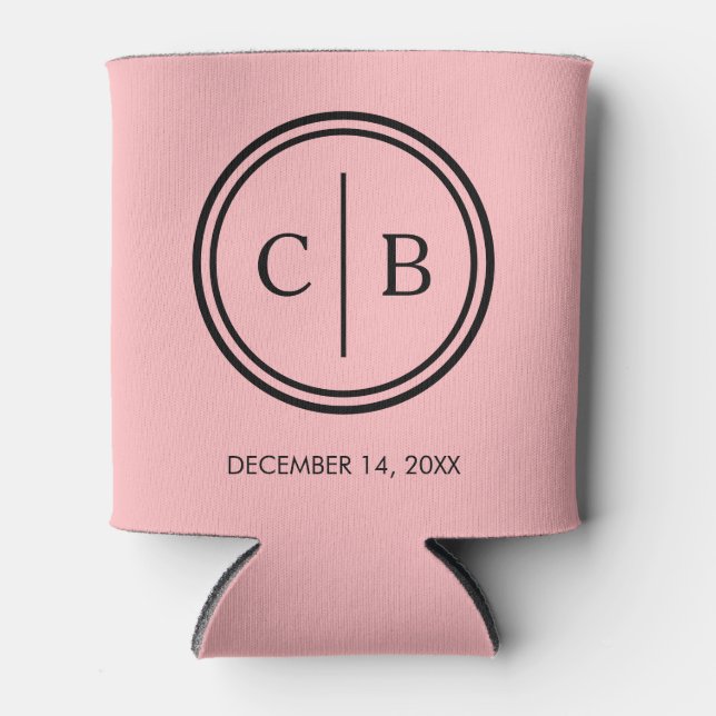 Rafraîchisseur Pour Canette Mariage Personnalisé Faveurs Cadeau Mariage Pour I (Devant)