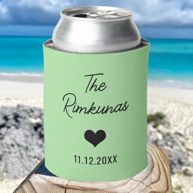 Rafraîchisseur Pour Canette Mariage personnalisé Faveurs Nuptiale fournitures  (Créateur téléchargé)