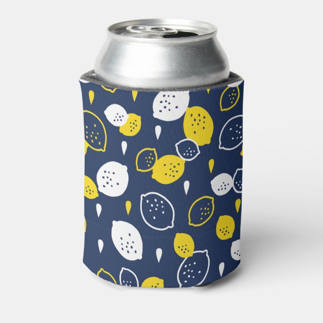 Rafraîchisseur Pour Canette Marine Blue Lemon Art - Refresh Citrus Design (Can Dos)