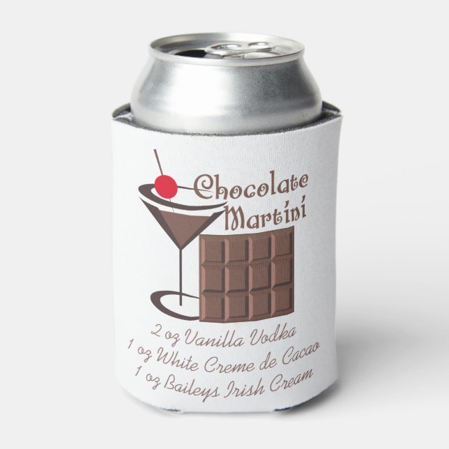 Rafraîchisseur Pour Canette Martini au chocolat (Can devant)
