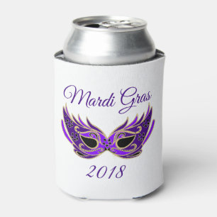 Rafraîchisseur Pour Canette Masque Mardi Gras 2018