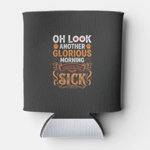Rafraîchisseur Pour Canette Matin Glorieux d'Halloween Me Rend Malade Design_1