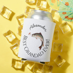 Rafraîchisseur Pour Canette Meilleur Grand-Père Jamais ! Pêcheurs de poissons 