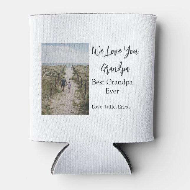 Rafraîchisseur Pour Canette meilleur grand-père toujours grands-parents cadeau (Devant)