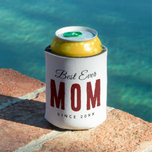 Rafraîchisseur Pour Canette Meilleure Maman Depuis 20XX Moderne Simple Élégant