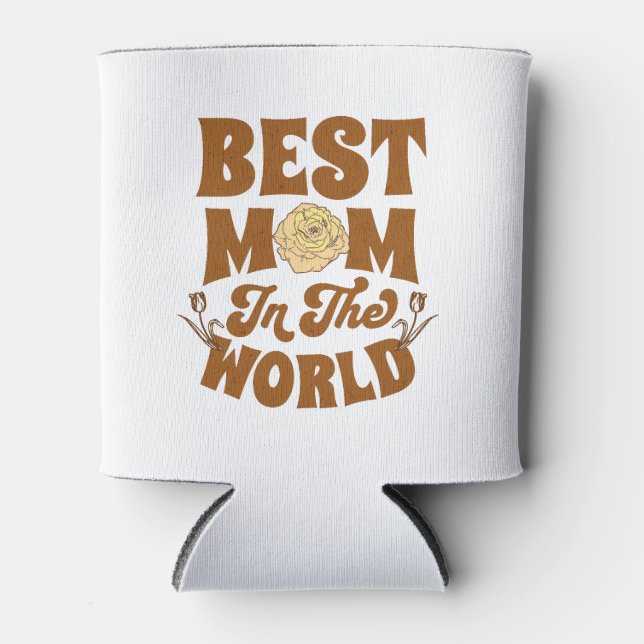 Rafraîchisseur Pour Canette Meilleure Maman Du Monde (Devant)