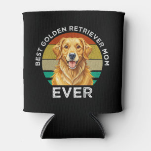 Rafraîchisseur Pour Canette Meilleure maman Golden Retriever de tous les temps