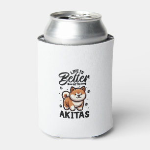 Rafraîchisseur Pour Canette Meilleure vie avec Akita