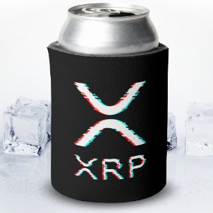 Rafraîchisseur Pour Canette Mème Crypto Devise XRP Glitch CryptoCurrency