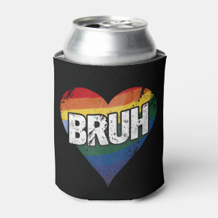 Rafraîchisseur Pour Canette Mème drôle de Bruh salutation de frère fier LGBT G