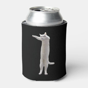 Rafraîchisseur Pour Canette Mème long chat double face noir