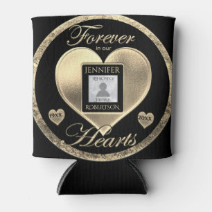 Rafraîchisseur Pour Canette Mémorial photo personnalisé en mémoire d'amour