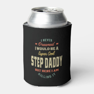Rafraîchisseur Pour Canette Mens Super Cool Step Papa Killing It Père Cadeau