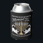 Rafraîchisseur Pour Canette Meowzel Tov Drôle de Chanukah Hanukkah Sweatshirt<br><div class="desc">Meowzel Tov Drôle de Chanukah Hanukkah Sweatshirt démodé</div>
