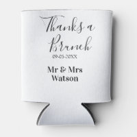 Merci pour un nom de brunch post-mariage date simp