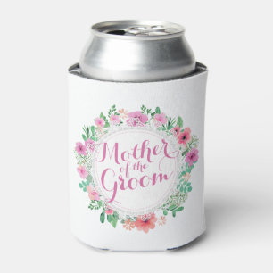 Rafraîchisseur Pour Canette Mère du Mariage d'aquarelle Groom peut refroidir