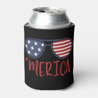 Merica Lunettes de soleil 4 juillet patriotique