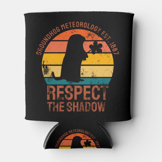 Rafraîchisseur Pour Canette Météorologie de la marmotte Est. 1887 (Devant)