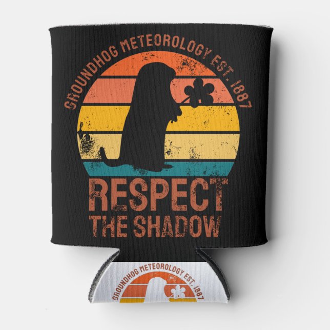 Rafraîchisseur Pour Canette Météorologie de la marmotte Est. 1887 (Devant)