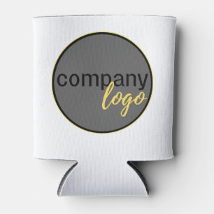 RAFRAÎCHISSEUR  POUR CANETTE MINIMAL BUSINESS LOGO COMPANY MARQUE WHITE