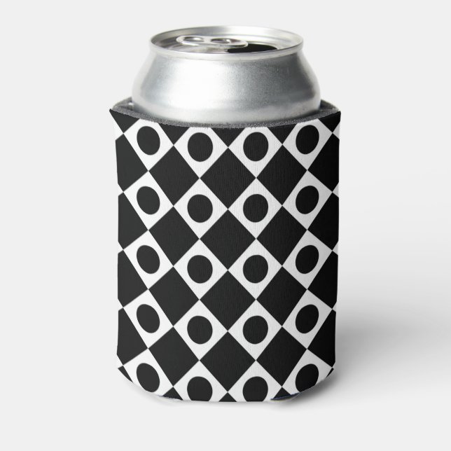 Rafraîchisseur Pour Canette Mod Retro 60's Noir (Can Dos)