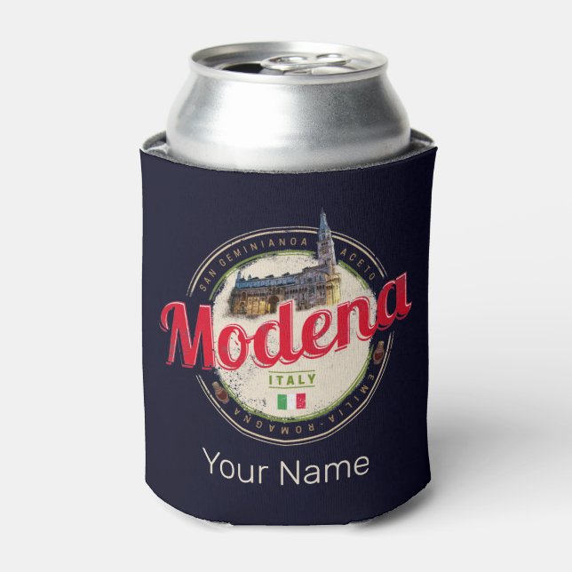 Rafraîchisseur Pour Canette Modena Emilia Romagna Balsamique Italie Souvenir (Can devant)