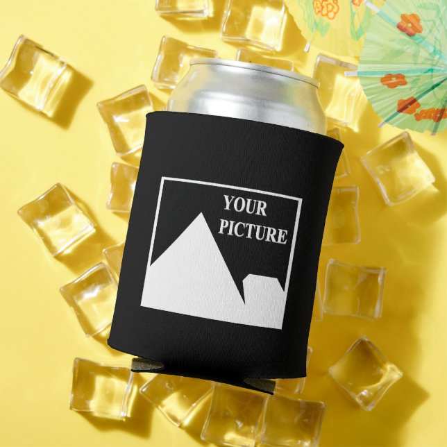 Rafraîchisseur Pour Canette Moderne simple Créez votre propre image Mariage (Été in situ)