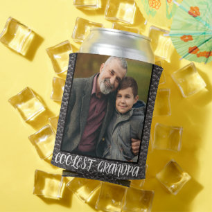 Rafraîchisseur Pour Canette Moderne simple grand-père mignon Cool garde-cadeau