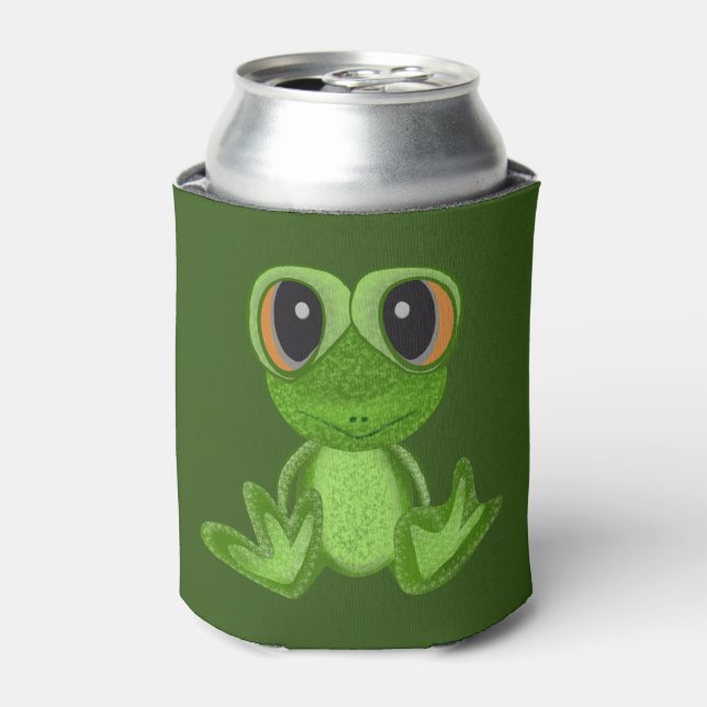 Rafraîchisseur Pour Canette Mon ami la grenouille verte (Can devant)