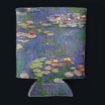 Rafraîchisseur Pour Canette Monet Water Lilies Chef-d'oeuvre Peinture<br><div class="desc">Monet Water Lilies - Ce tableau Monet classique a été peint par Claude Monet en 1916. Il fait partie de sa célèbre collection de nénuphars où il peint dans son jardin à Giverney,  France. Un tableau de chef-d'oeuvre.</div>